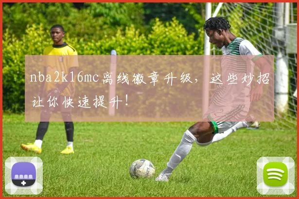 nba2k16mc离线徽章升级，这些妙招让你快速提升！