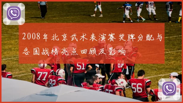 2008年北京武术表演赛奖牌分配与各国战绩亮点回顾及影响