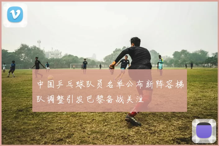 中国乒乓球队员名单公布新阵容梯队调整引发巴黎备战关注